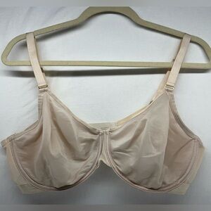 Soma Unbelievable Minimizer Bra 40D Beige Tan
